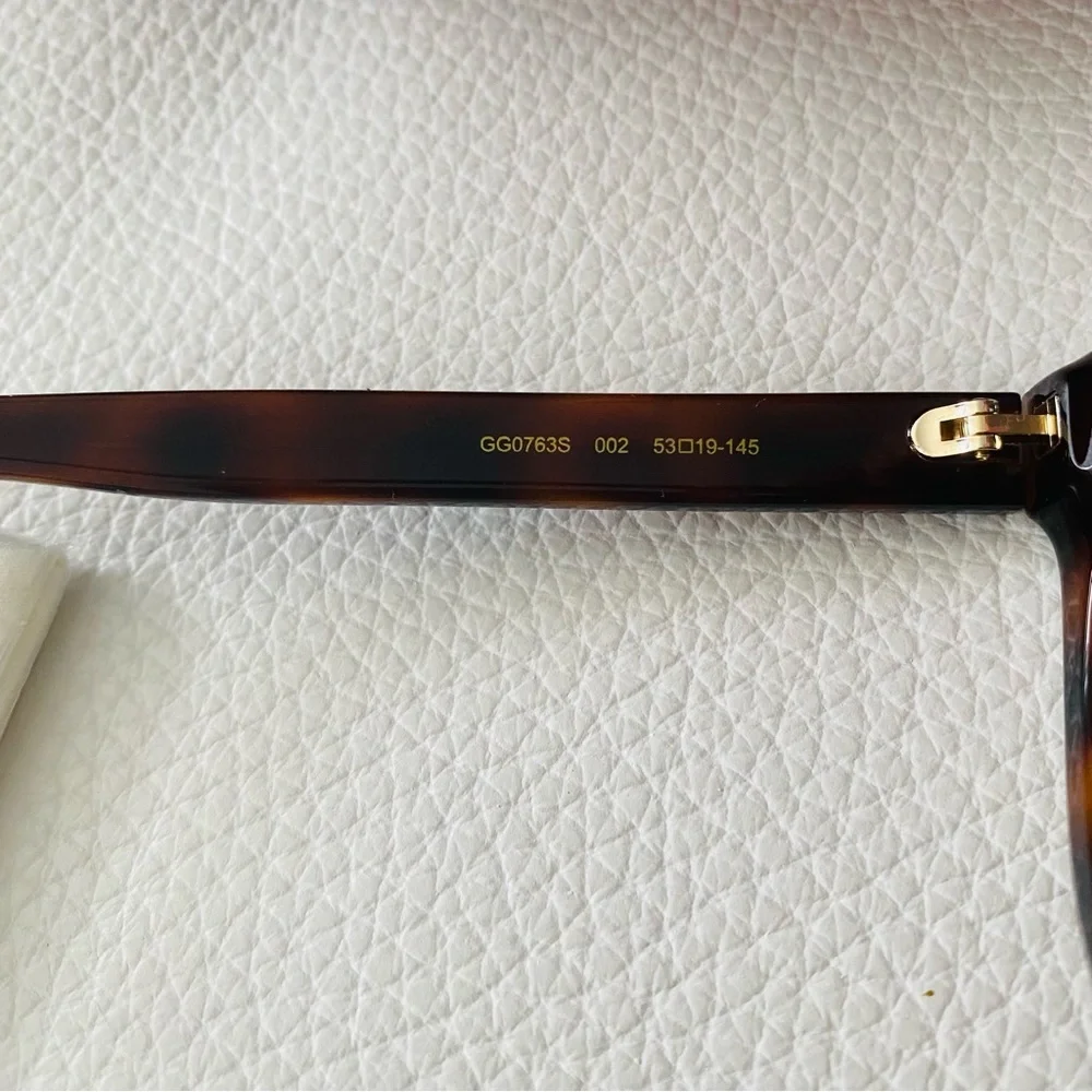 New Gucci Round GG Sunglasses 56mm unisex